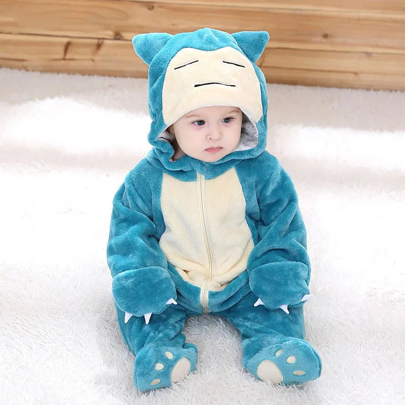 Baby Autumn Infant Long Sleeve Romper Cartoon Funny Costume by Baby Minaj Cruz