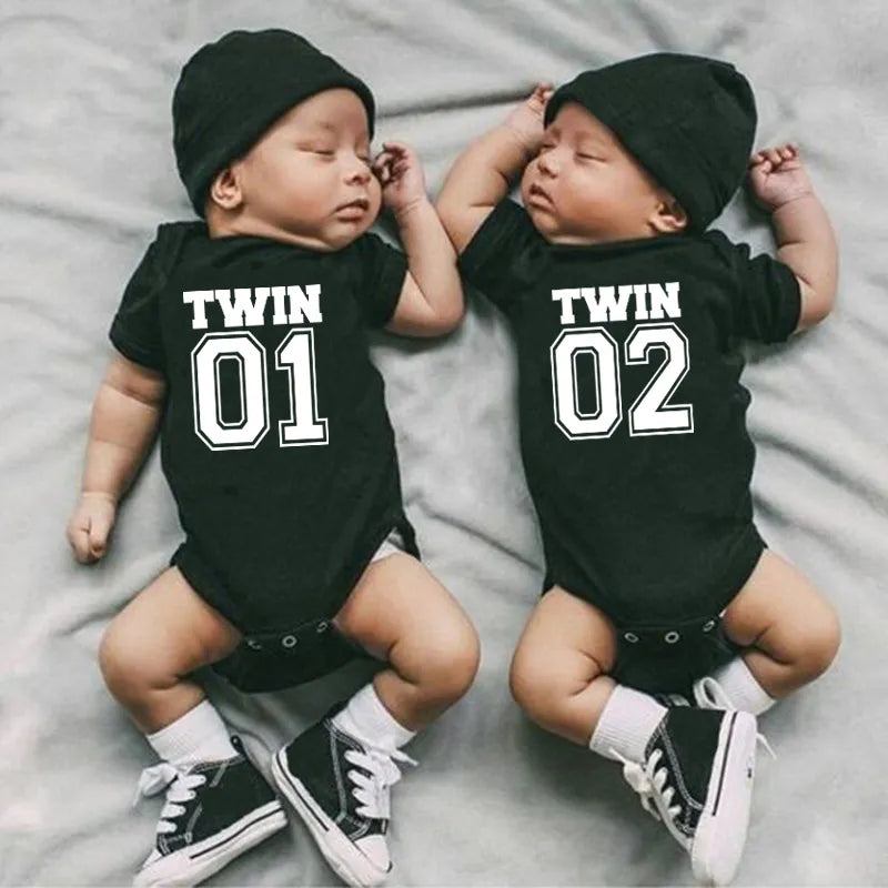 Newborn Twins Clothes For Summer by Baby Minaj Cruz