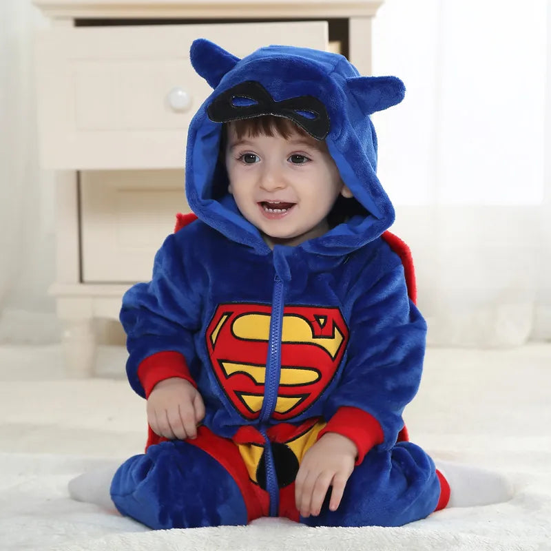 Superhero halloween romper costume Toddler Spring Dress by Baby Minaj Cruz