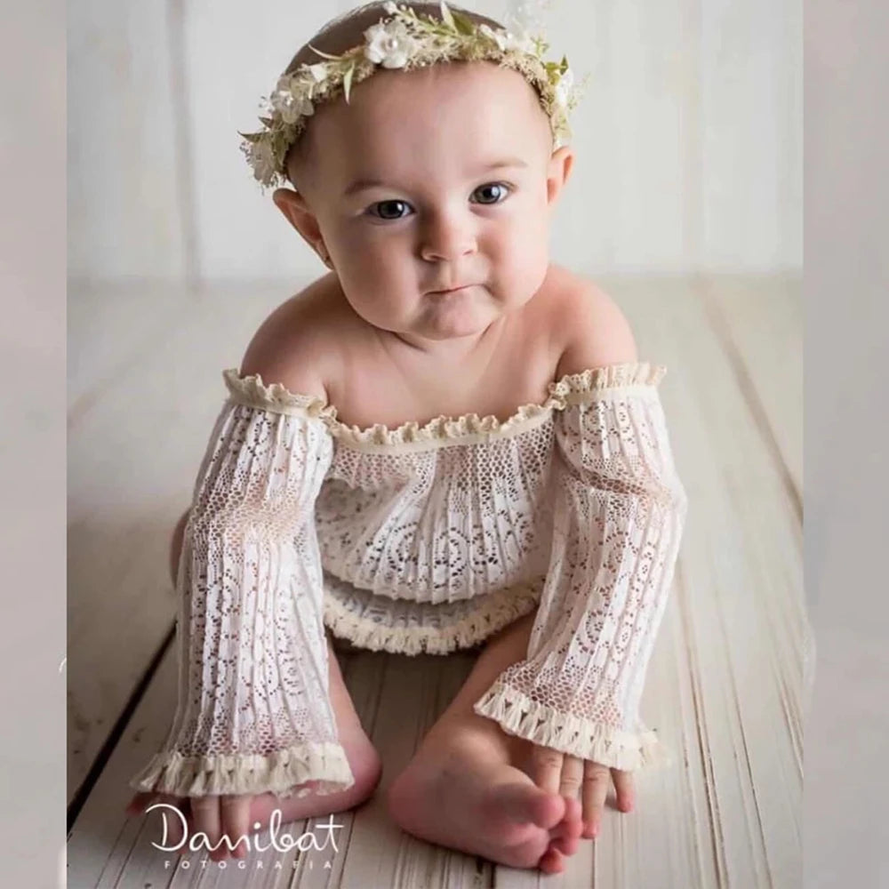 Newborn Photography Props Strapless girls birthday dresses pinch by Baby Minaj Cruz