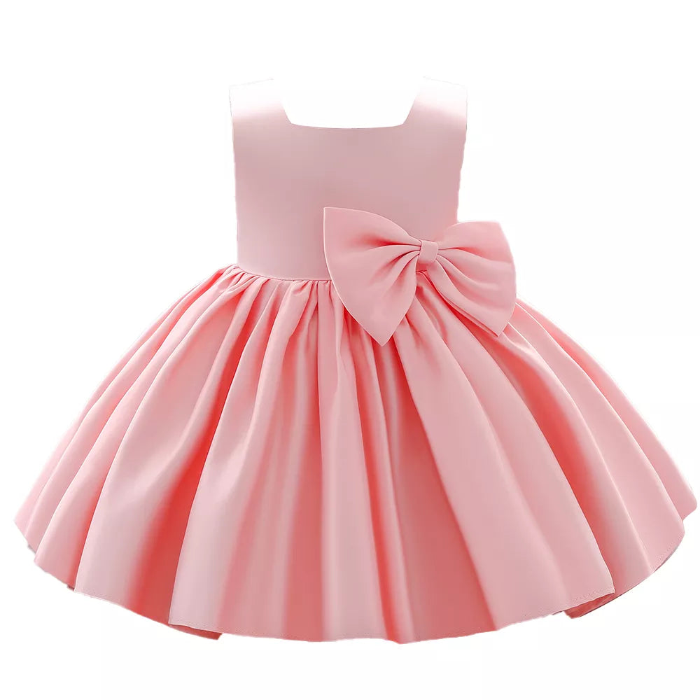 Big Bow Princess Tutu Dress For Summer pink by Baby Minaj Cruz
