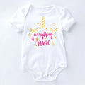 1st Birthday Party Baby Girl Romper For Toddler pink by Baby Minaj Cruz