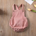 Sleeveless Velvet Newborn Winter Romper Outfits For Unisex Pink by Baby Minaj Cruz