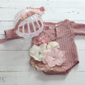 Twins Lace Flower Romper For Girls by Baby Minaj Cruz