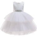 Princess Baby Girl Christmas Dress Tutu Costume 3years-12years White by Baby Minaj Cruz