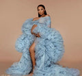 Fluffy Tulle Maternity Photo Shoot Dress by Baby Minaj Cruz