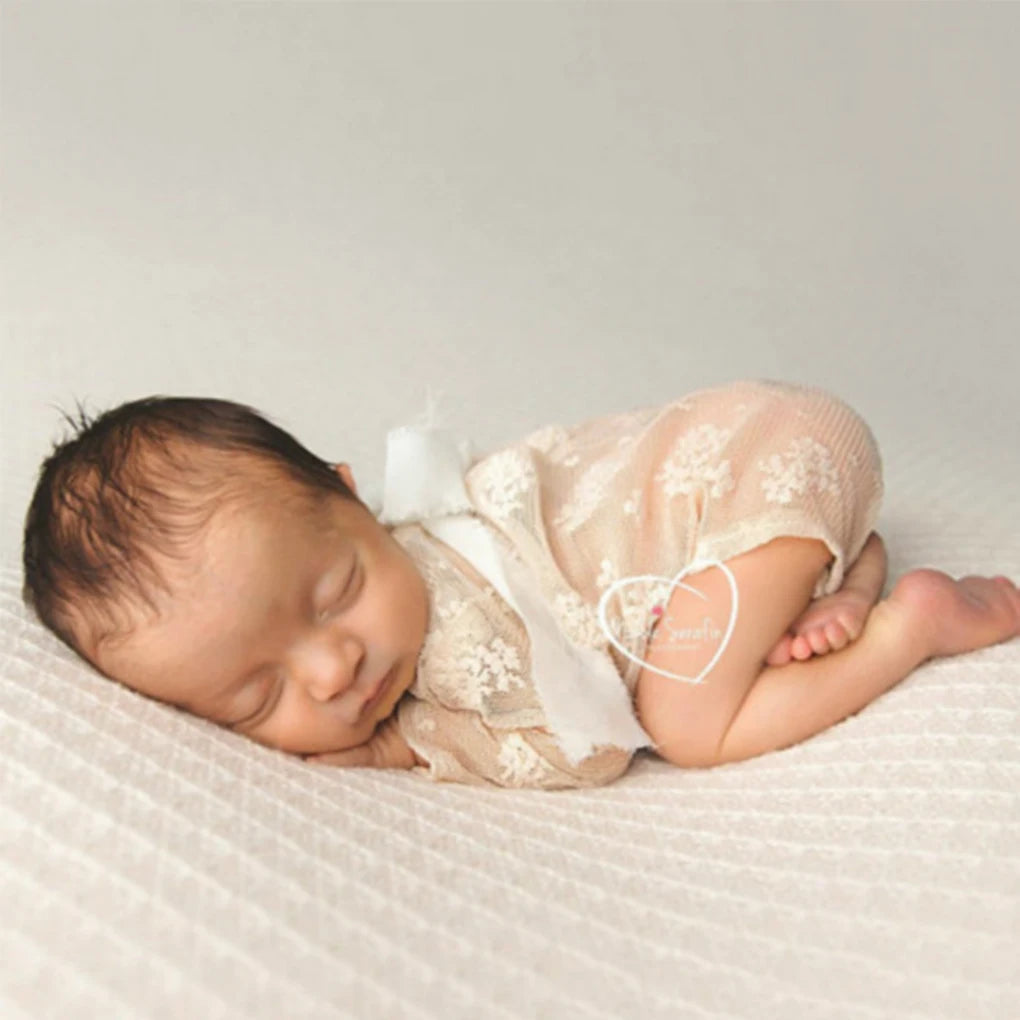 Deep V Backless Newborn Romper Dress For Toddler yellow United States by Baby Minaj Cruz