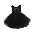 Baby Girl Black Tutu Dress toddler Ball Gown With Tulle Skirt black by Baby Minaj Cruz
