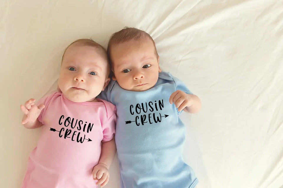 Newborn Twins Newborn Bodysuit by Baby Minaj Cruz