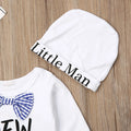 2PCS Baby Girl Romper Long Sleeve +Hat Jumpsuit Autumn Winter Outfits by Baby Minaj Cruz