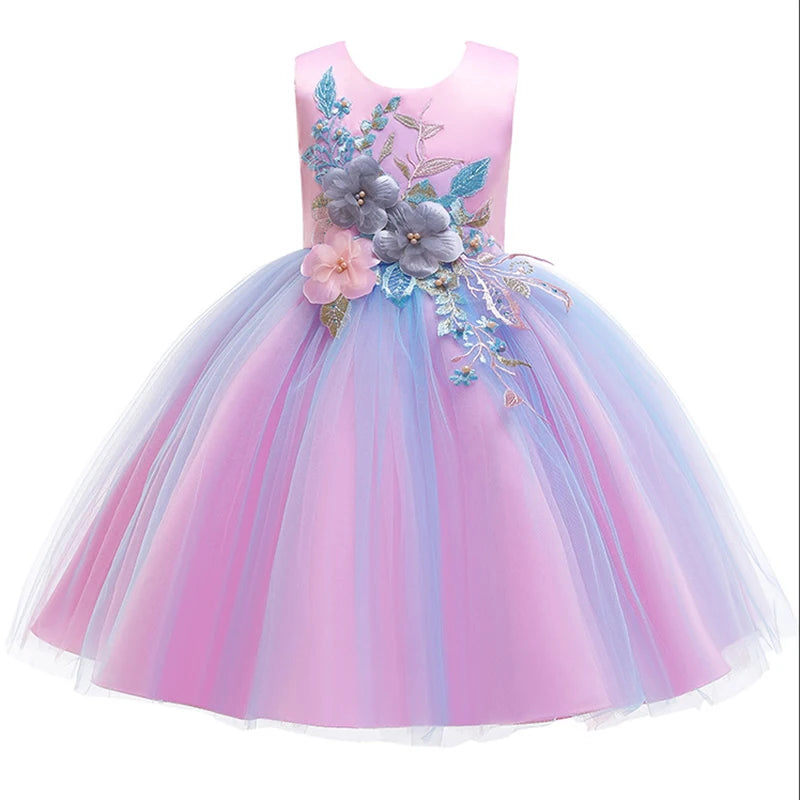 Princess Baby Girl Christmas Dress Tutu Costume 3years-12years by Baby Minaj Cruz