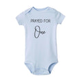 Twins Baby Bodysuit Short Sleeve Outfits blue by Baby Minaj Cruz