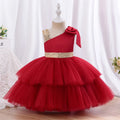 Shoulderless Tulle Layers Flower Girl Dresses by Baby Minaj Cruz