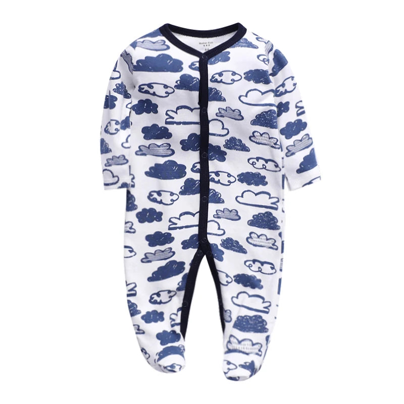 Unisex Baby Long Sleeve Bodysuit For Toddler dark blue by Baby Minaj Cruz