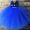 Birthday Tutu Dress With Ball Gown For Birthday Blue by Baby Minaj Cruz