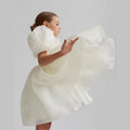 White Ball Gowns Wedding Guest Dresses For Children WHITE by Baby Minaj Cruz