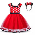 Mini Mouse Baby Girl Dress 2-6 Years Baby Christmas Dress Above Knee Short sleeves by Baby Minaj Cruz