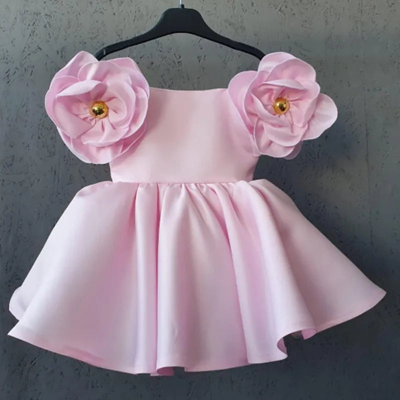 1st Birthday Tutu Dress For Toddler pink by Baby Minaj Cruz