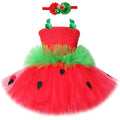 Princess Tutu Dress with Flowers Headband by Baby Minaj Cruz