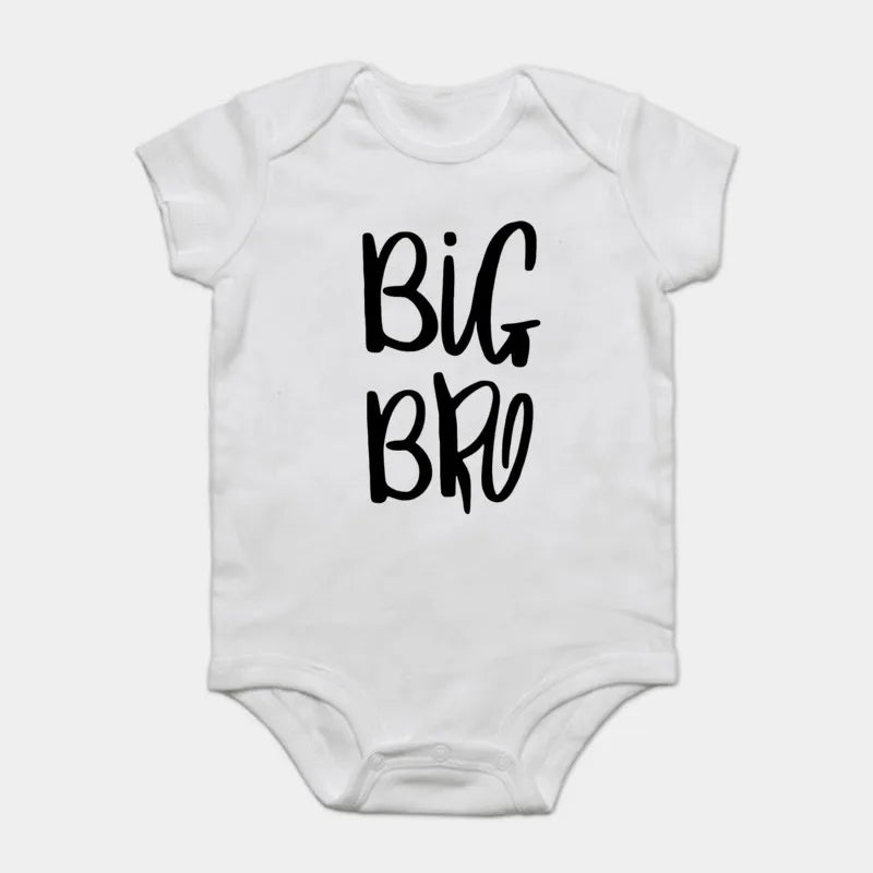 Twin Set Dress And Romper Matching Outfits Romper-BIG BRO by Baby Minaj Cruz