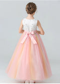 Ankle Length first birthday princess dress by Baby Minaj Cruz