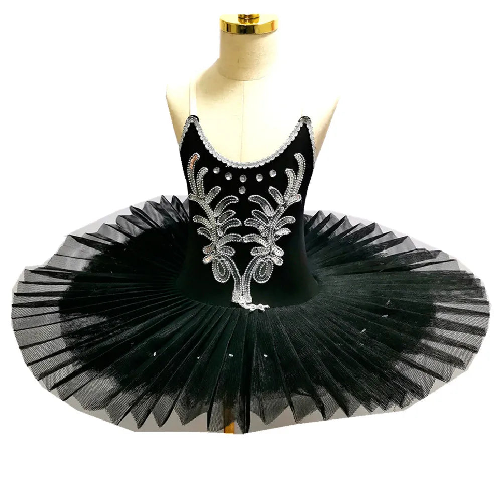 Tutu Skirt For Ballet Swan Lake Costumes Toddler Dress by Baby Minaj Cruz