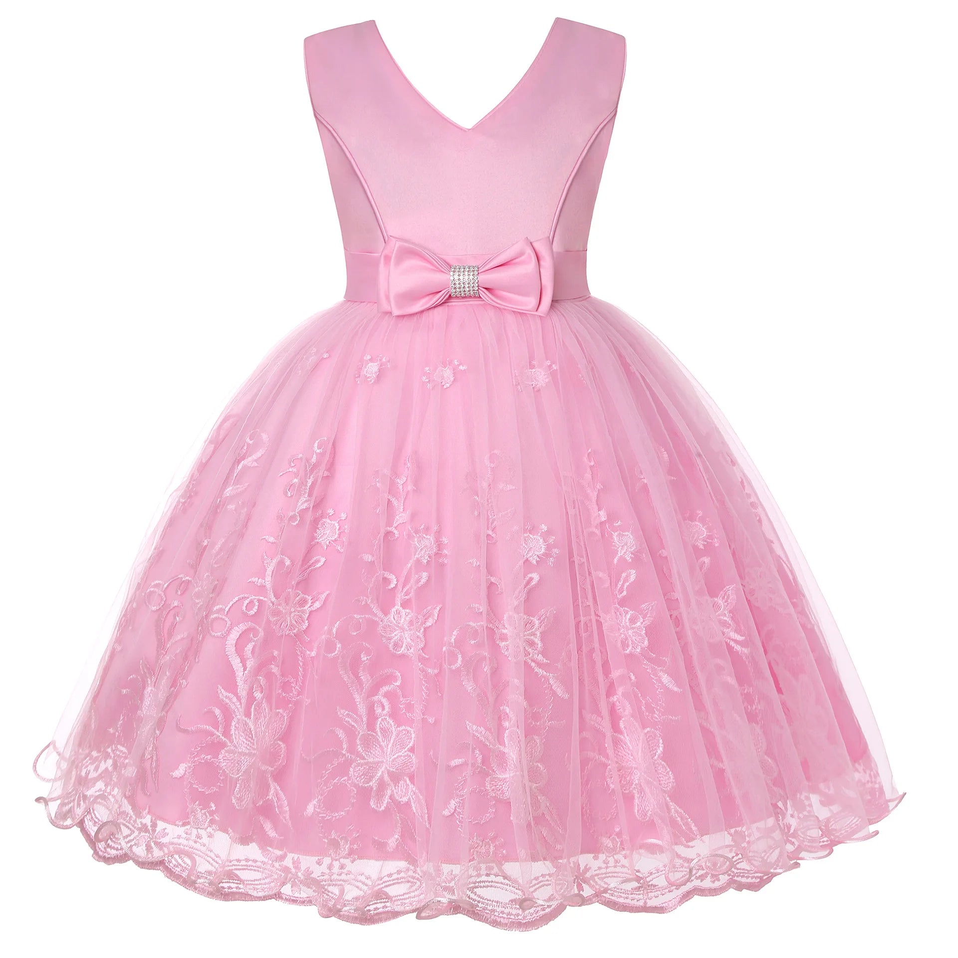 Causal Baby Girl Tutu Princess Dress Pink by Baby Minaj Cruz