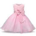 Ruffled Sleeves Toddler Baby Girl Birthday Dress by Baby Minaj Cruz