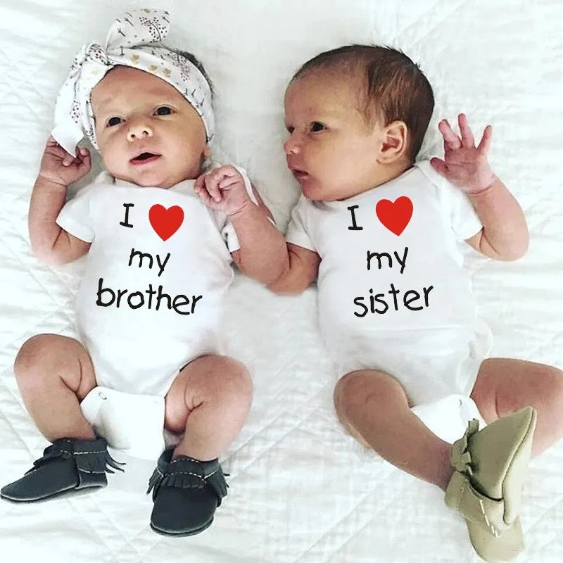 Twins Clothes For Twins Short Sleeve Outfits by Baby Minaj Cruz