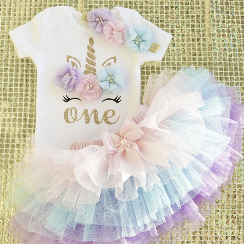 New Born Tutu 1st Birthday Dress For Baby Girl by Baby Minaj Cruz