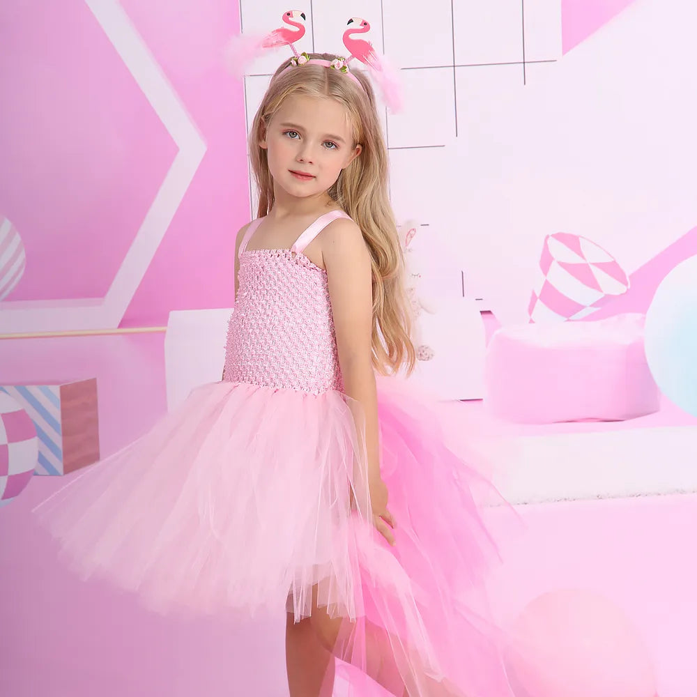 Light Pink Tutu Dress For toddler by Baby Minaj Cruz