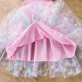 Embroidery Sleeveless butterfly wings fairy Dress For Girl by Baby Minaj Cruz