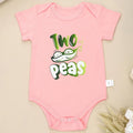 Twin White Newborn Bodysuit Toddler Outfits Pink by Baby Minaj Cruz