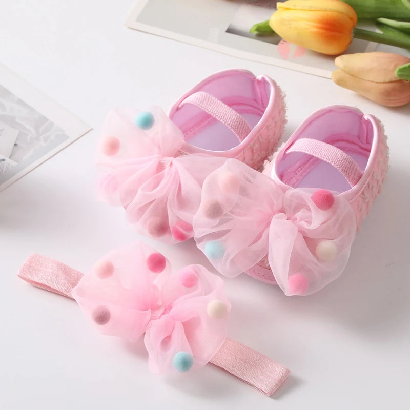 Newborn Cute Baby Infant Shoes PINK by Baby Minaj Cruz