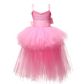 V-neck Tulle Birthday Dresses For Toddler Girl by Baby Minaj Cruz