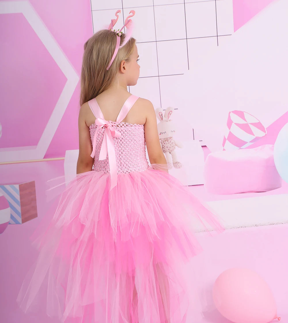 Light Pink Tutu Dress For toddler by Baby Minaj Cruz