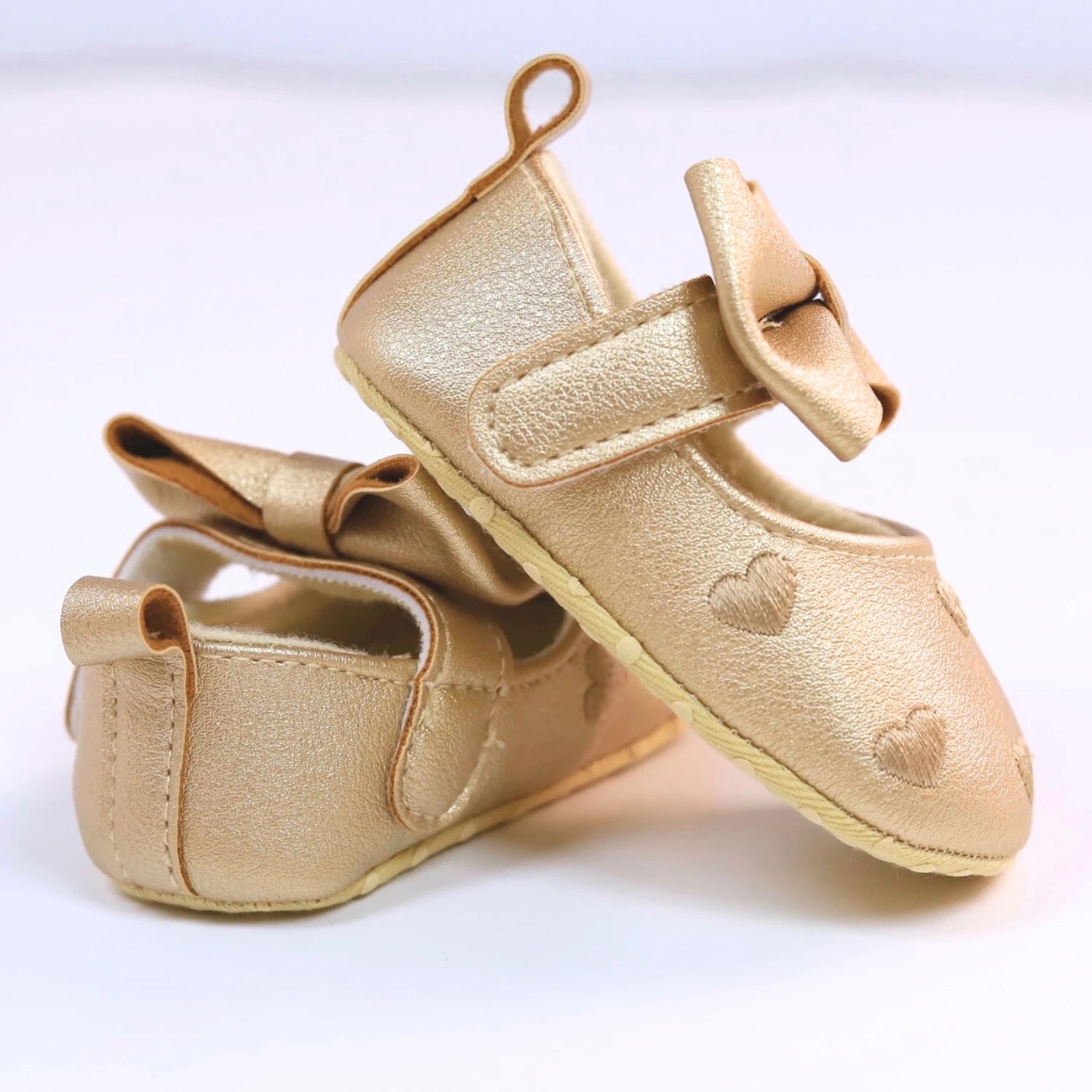 Embroidery Baby Girl Toddler Shoes by Baby Minaj Cruz
