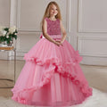 Elegant Sleeveless Bridesmaid Princess Dress by Baby Minaj Cruz