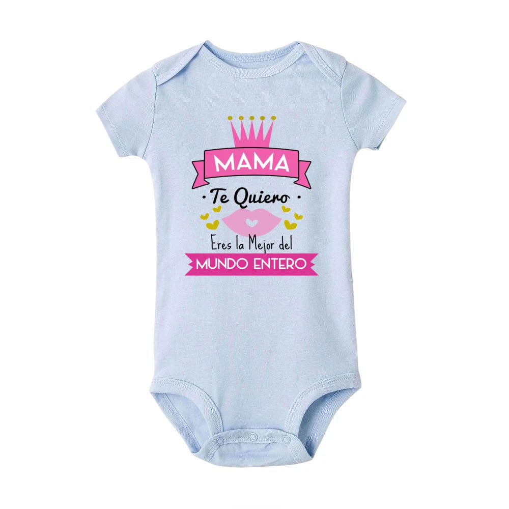 Newborn Short Sleeve rompers for babies by Baby Minaj Cruz