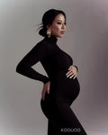 Maternity Maxi Long Dresses for Baby shower by Baby Minaj Cruz
