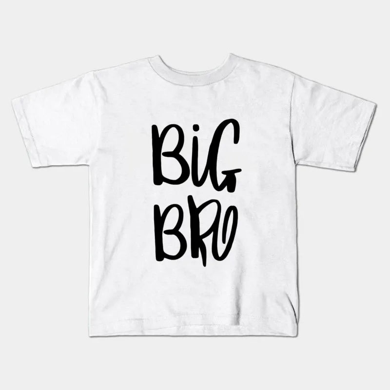 Twin Set Dress And Romper Matching Outfits Tshirt-BIG BRO by Baby Minaj Cruz