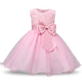 Baby Girl wedding dress Tutu Fluffy Gown pink by Baby Minaj Cruz