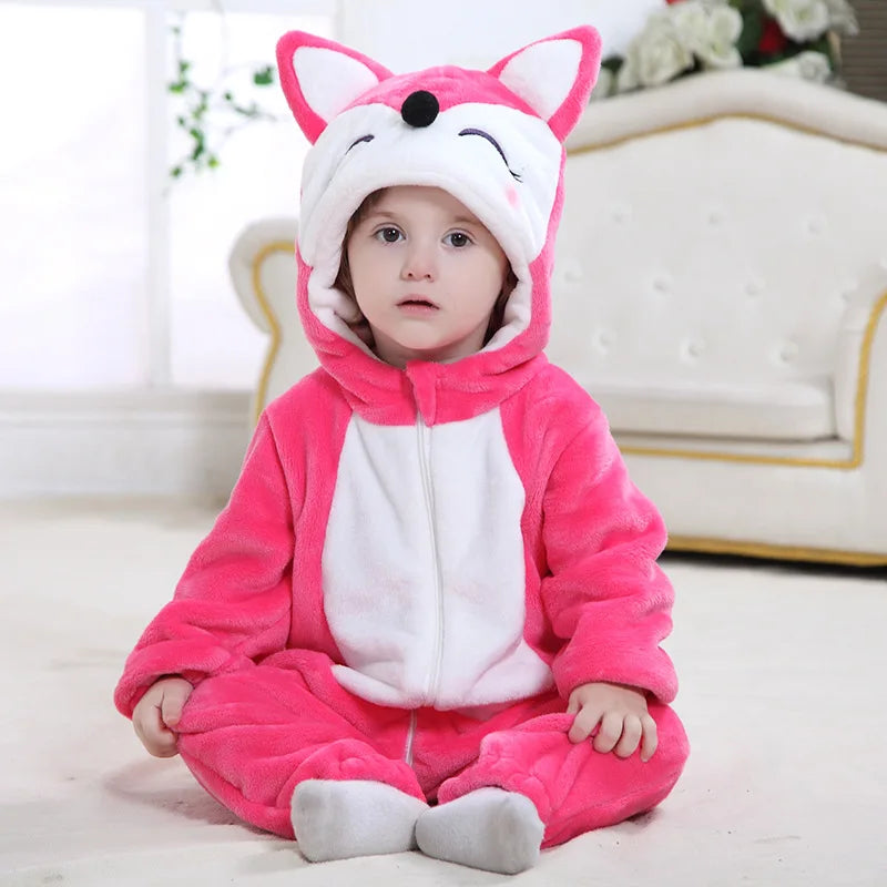 Cute Unisex Baby Sweatshirt Romper For Infant pink by Baby Minaj Cruz
