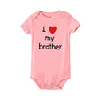 Twins Clothes For Twins Short Sleeve Outfits pink by Baby Minaj Cruz
