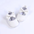 Embroidery Baby Girl Toddler Shoes WHITE by Baby Minaj Cruz