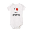Twins Clothes For Twins Short Sleeve Outfits white by Baby Minaj Cruz