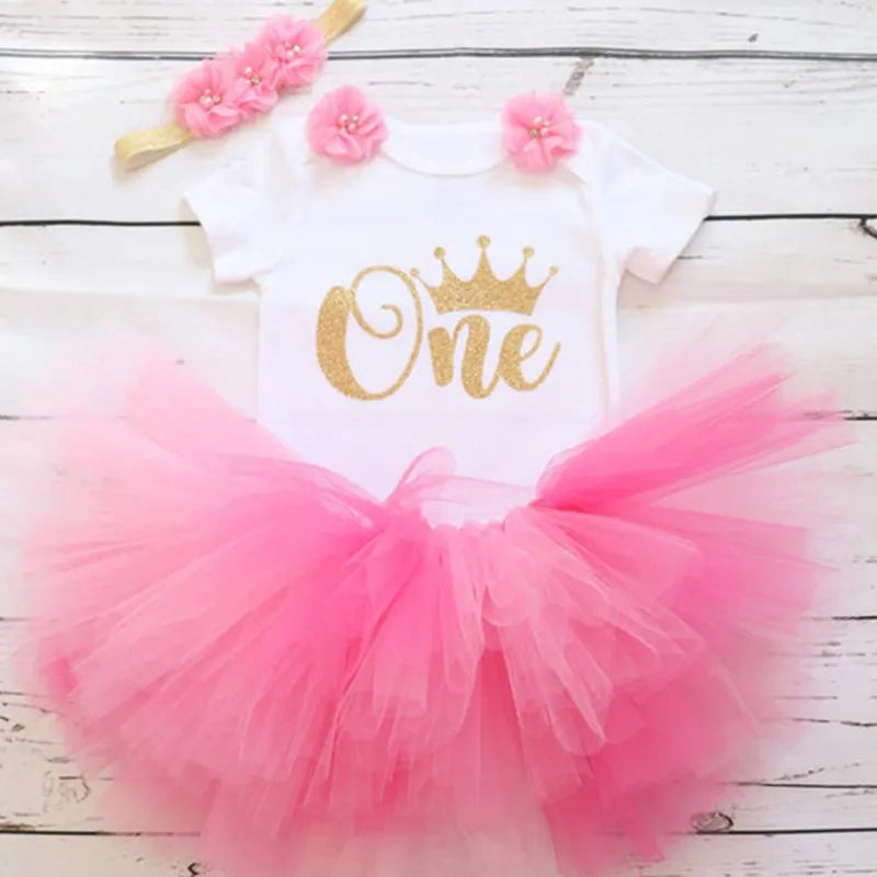 New Born Tutu 1st Birthday Dress For Baby Girl by Baby Minaj Cruz