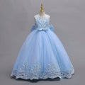 Embroidered Princess Wedding Dress With Lace by Baby Minaj Cruz
