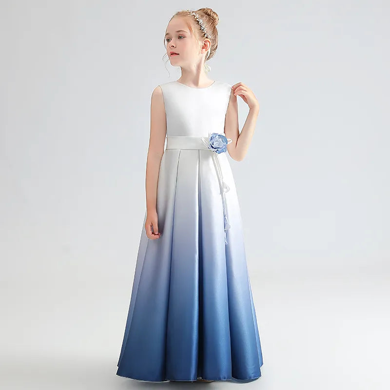 Satin Pleated Sleeveless Pleated Bridesmaid Dresses by Baby Minaj Cruz