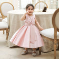 Baby Girl Sleeveless 1st Birthday Party Dress pink by Baby Minaj Cruz